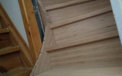 création d’un escalier ¾ temps
