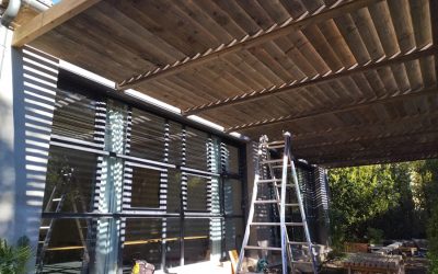 Pergola brise soleil