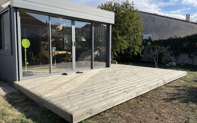 Terrasse et coursive